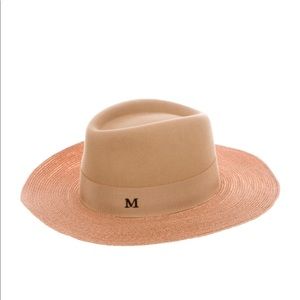 Maison Michel felt and straw hat